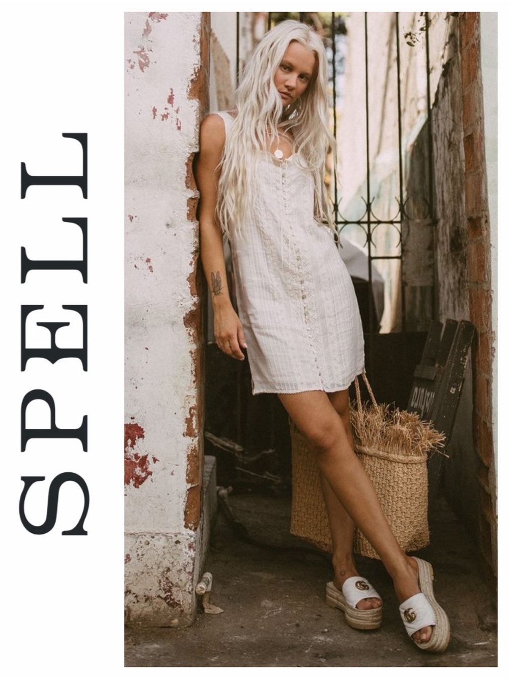 Spell and the Gypsy Collective Cinder Singlet Mini Dress SMALL